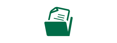 Green folder icon